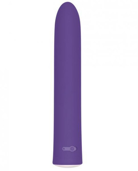 Evolved Rechargeable Slim Purple 7 Function Vibrator by Evolved Novelties