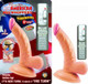 All American Mini Whoppers 5 inches Curved Vibrating Dong by NassToys - view 2