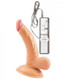 All American Mini Whoppers 5 inches Curved Vibrating Dong by NassToys - view 3