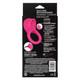 Teasing Tongue Enhancer Pink Vibrating Cock Ring by Cal Exotics - Product SKU SE184170