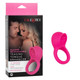Teasing Tongue Enhancer Pink Vibrating Erection Ring by Cal Exotics - view 4