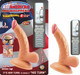 NassToys Mini Whoppers Vibrating Dong With Balls 4 inches Beige - Product SKU NW23911