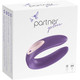 Partner Plus Couples U-Shaped Vibrator Purple by Satisfyer - Product SKU EIS43292