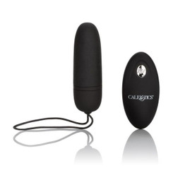 Silicone Remote Control Bullet Vibrator Black by Cal Exotics