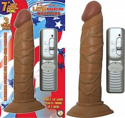 Latin American Whoppers 7in Vibrating Best Adult Toys