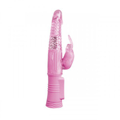 The Deluxe Slim Rabbit Vibe Pink Sex Toy For Sale