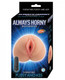 Always Horny Masturbator Vibrating Pussy and Ass Beige by NassToys - Product SKU NW2865
