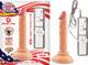 All American Mini Whoppers 4 inches Straight Vibrating Dong by NassToys - Product SKU NW23871