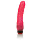 Hot Pinks Curved Penis 8 inches Vibrating Dildo Pink Adult Sex Toy