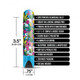 Prints Charming Buzzed Higher Power Rechargeable Bullet Stoner Chick by Global Novelties - view 3