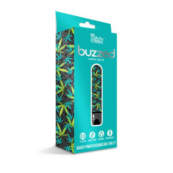 Prints Charming Buzzed Higher Power Rechargeable Bullet Canna Queen by Global Novelties