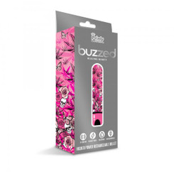 Prints Charming Buzzed Higher Power Rechargeable Bullet Blazing Beauty by Global Novelties