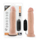 Dr. Throb 9.5 inches Vibrating Cock, Suction Cup Beige by Blush Novelties - Product SKU BN13813
