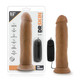 Dr. Throb 9.5 inches Vibrating Cock, Suction Cup Tan by Blush Novelties - Product SKU BN13817