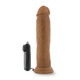 Dr. Throb 9.5 inches Vibrating Penis, Suction Cup Tan by Blush Novelties - view 4