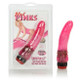 Cal Exotics Hot Pinks Curved Penis 6.25 inches Vibrating Dong - Product SKU SE0330-04