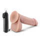 The Goalie Vibrating 8 Inches Realistic Dildo Beige by Blush Novelties - view 3