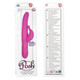 Posh Teasing Tickler 10 Function Pink Vibrator by Cal Exotics - Product SKU SE454030