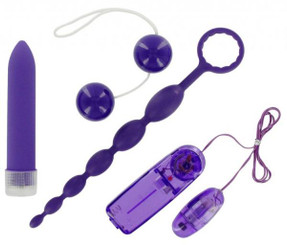 Violet Bliss Couples Kit Purple by XR Brands