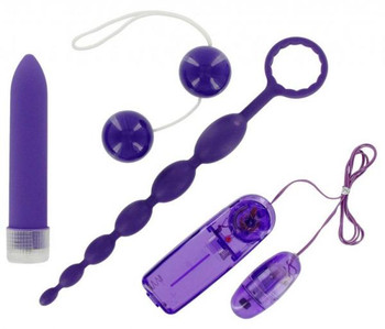 Violet Bliss Couples Kit Purple by XR Brands
