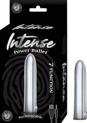 Intense Power Bullet Vibrator Silver by NassToys