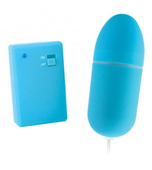 Neon Luv Touch Remote Control Bullet Vibrator Blue Best Sex Toys