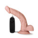 Dr. Skin Dr. Sean 8 inches Vibrating Cock Suction Cup Beige Adult Sex Toy