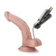 Blush Novelties Dr. Skin Dr. Sean 8 inches Vibrating Cock Suction Cup Beige - Product SKU BN13493