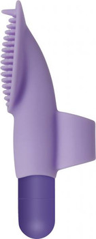Fingerific with Powerful Bullet Vibrator Purple by Evolved Novelties