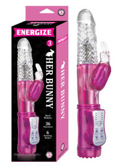 Energize Her Bunny 3 Pink Rabbit Vibrator Best Sex Toys