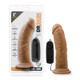 Dr Joe 8 inches Vibrating Penis with Suction Cup Tan by Blush Novelties - view 2