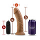 Dr Joe 8 inches Vibrating Penis with Suction Cup Tan by Blush Novelties - view 3