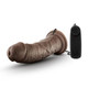Dr Joe 8 inches Vibrating Penis Suction Cup Brown by Blush Novelties - view 3