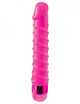 Classix Candy Twirl Massager Pink Vibrator Adult Toys