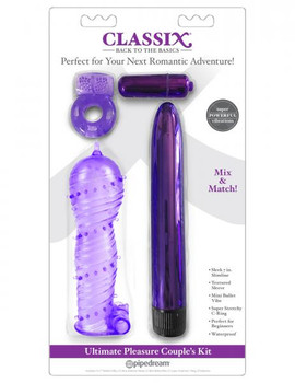 Classix Ultimate Pleasure Couples Kit Purple by Pipedream Products