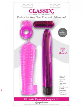 Classix Ultimate Pleasure Couples Kit Pink Adult Sex Toys