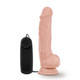 Dr. Tim 7.5 inches Vibrating Cock, Suction Cup Beige Adult Toy