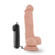 Dr. Tim 7.5 inches Vibrating Penis, Suction Cup Beige by Blush Novelties - view 4