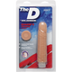 The D Shakin D 7 inch Vibrating Dildo Vanilla Beige by Doc Johnson - Product SKU DJ170107