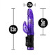 Things Flutter Rabbit Purple by Blush Novelties - view 3