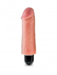 King Cock 5 inches Vibrating Stiffy Beige Best Sex Toys