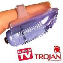 Trojan Vibrating Ultra Touch Finger Vibe Adult Sex Toys