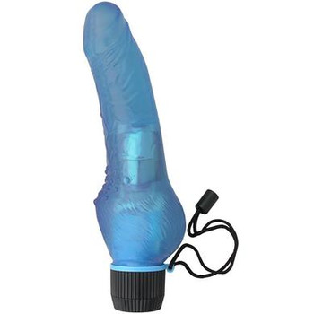 Jelly Caribbean #3 Waterproof  Vibrator - Blue Adult Sex Toys