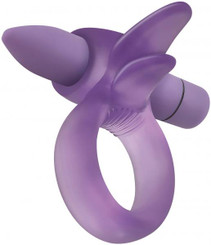Adam & Eves Vibrating Clitoral Tongue Ring Adult Toy