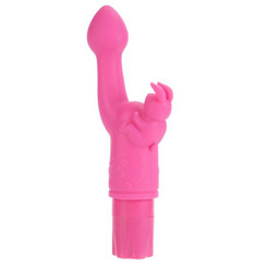 Silicone Bunny Kiss Pink Vibrator Best Sex Toy