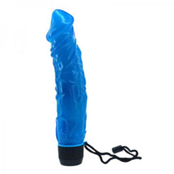 Waterproof Jelly Caribbean #5 Vibe - Blue Adult Sex Toy
