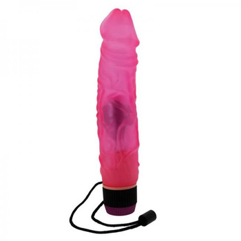 Waterproof Jelly Caribbean #5 Vibe - Pink Adult Sex Toys