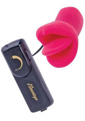 Velvet Touch Clit Licker Vibrating - Hot Pink Sex Toy