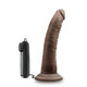 Dr Dave 7 inches Vibrating Penis Suction Cup Brown by Blush Novelties - view 4