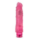 Glow Dildos The Drop Pink Realistic Vibrator by Blush Novelties - view 3